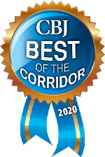 Vortex Digital Business Solutions Iowa city Cedar Rapids Corridor Business Journal CBJ Best of the Corridor 2020 Badge